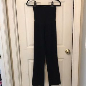 Motherhood Maternity,  black, full panel belly dress pant